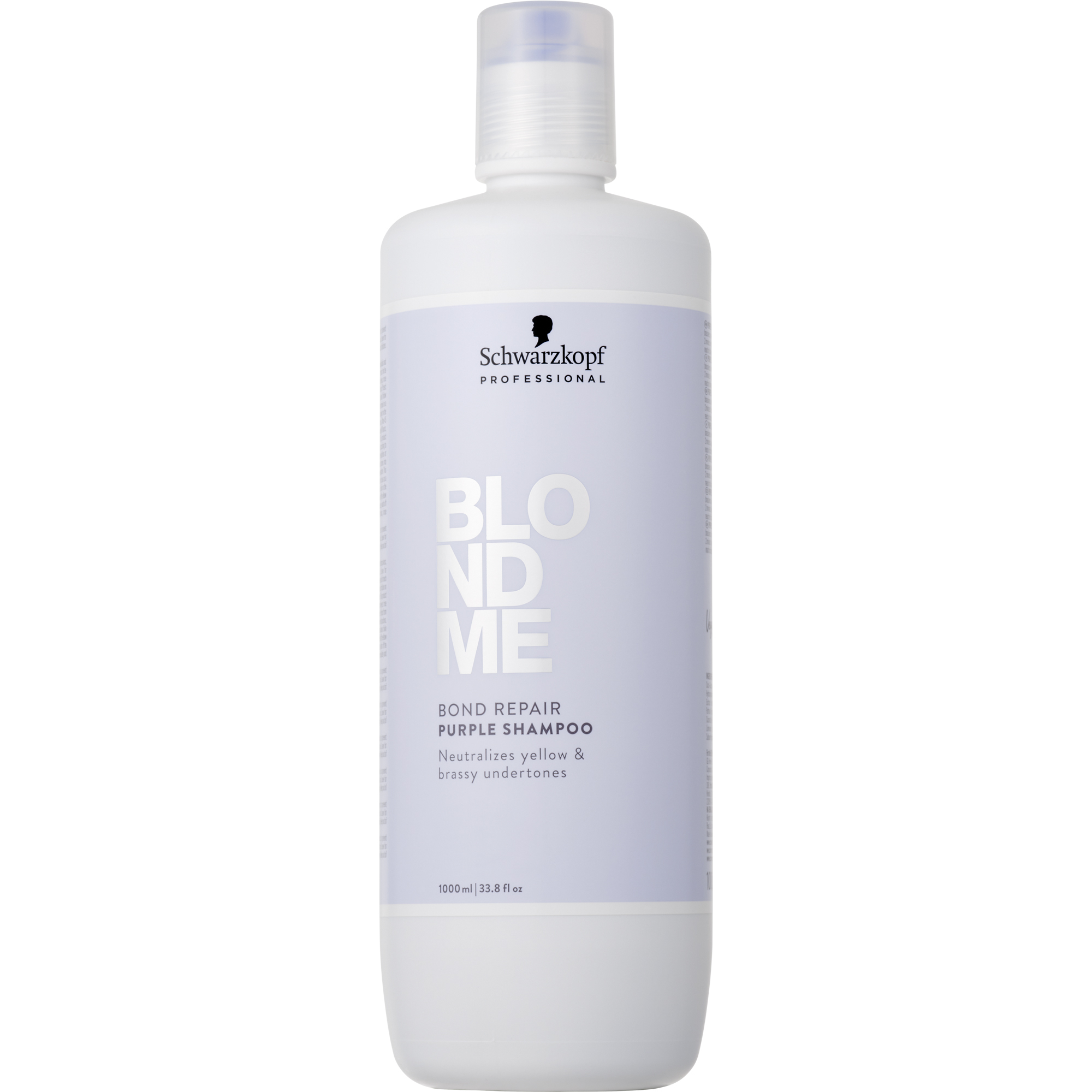 Schwarzkopf BLONDME® Bond Repair Purple Shampoo liter